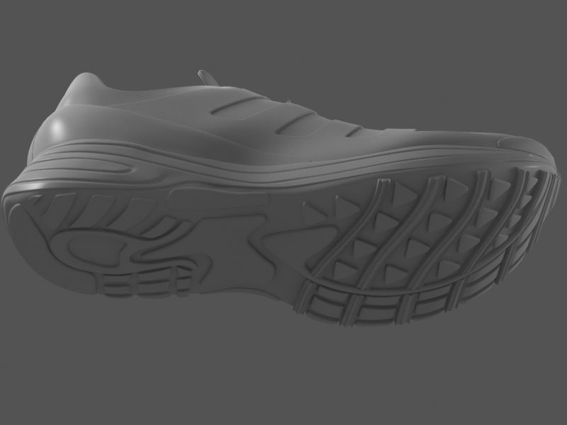 Running Shoe 3D model_8