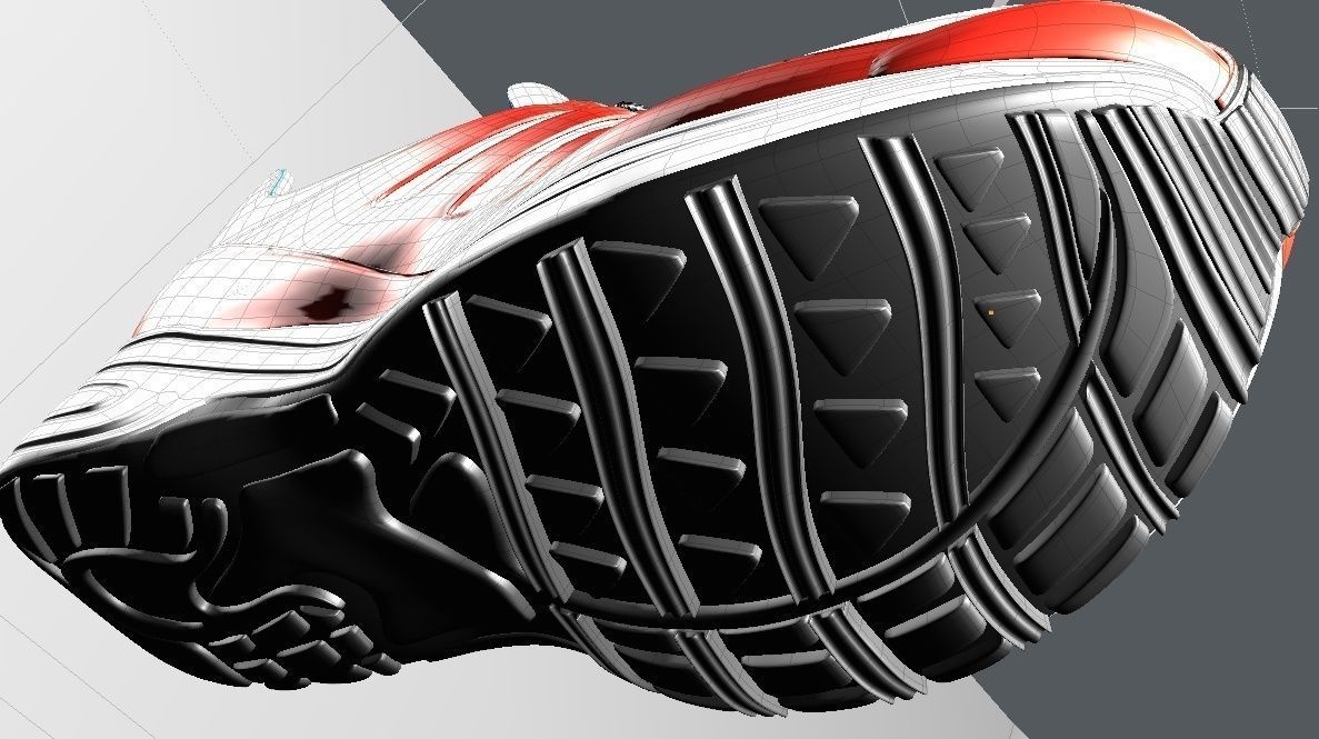 Running Shoe 3D model_3