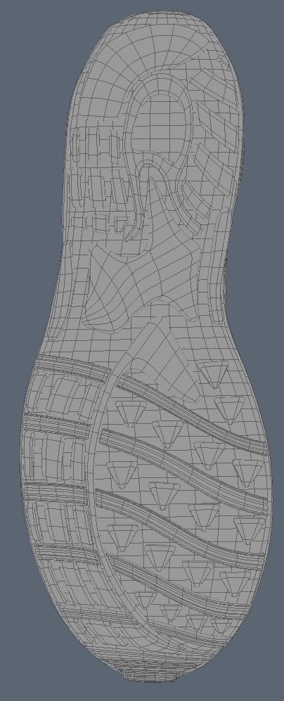 Running Shoe 3D model_9