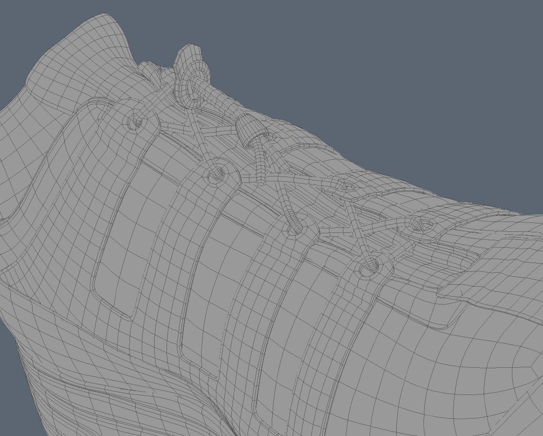 Running Shoe 3D model_16