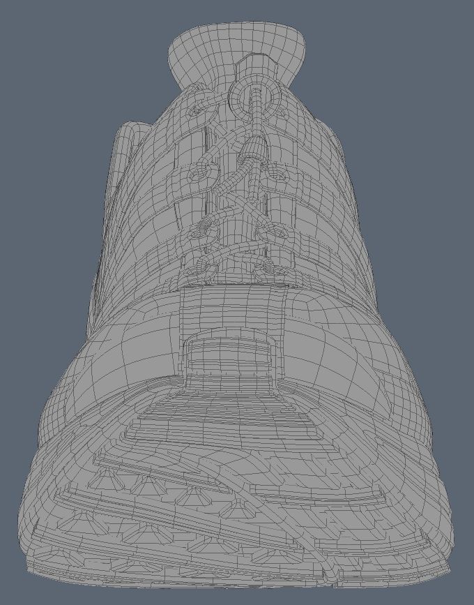 Running Shoe 3D model_10