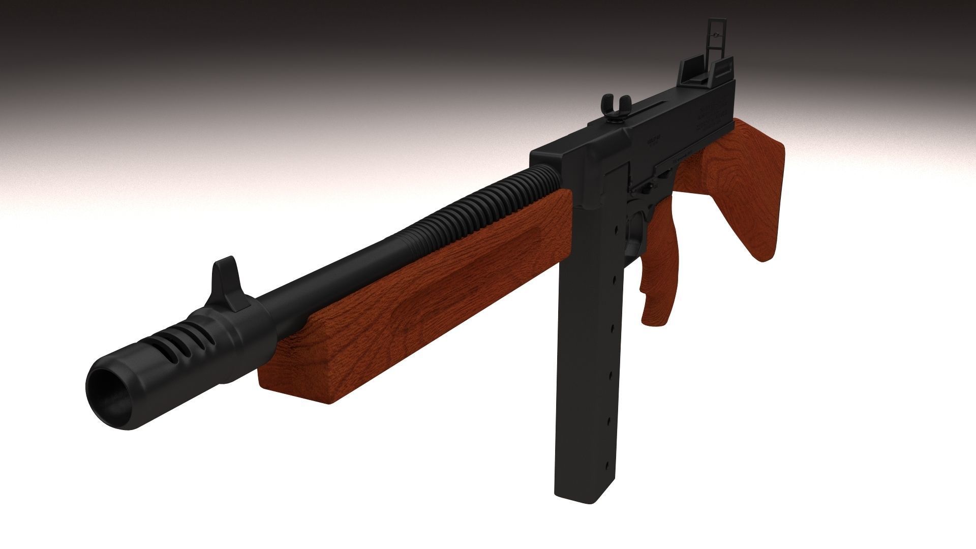 WW2 Machine Gun Pack 3D model_21