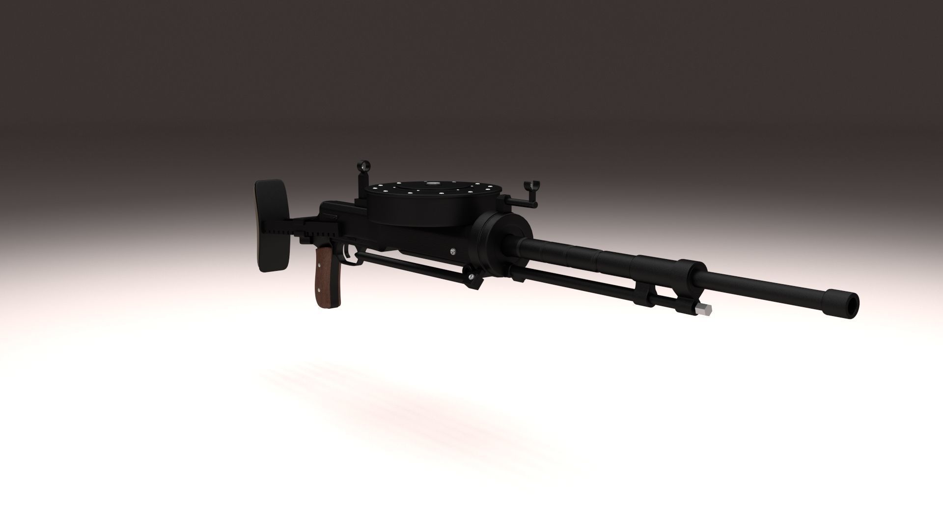 WW2 Machine Gun Pack 3D model_22
