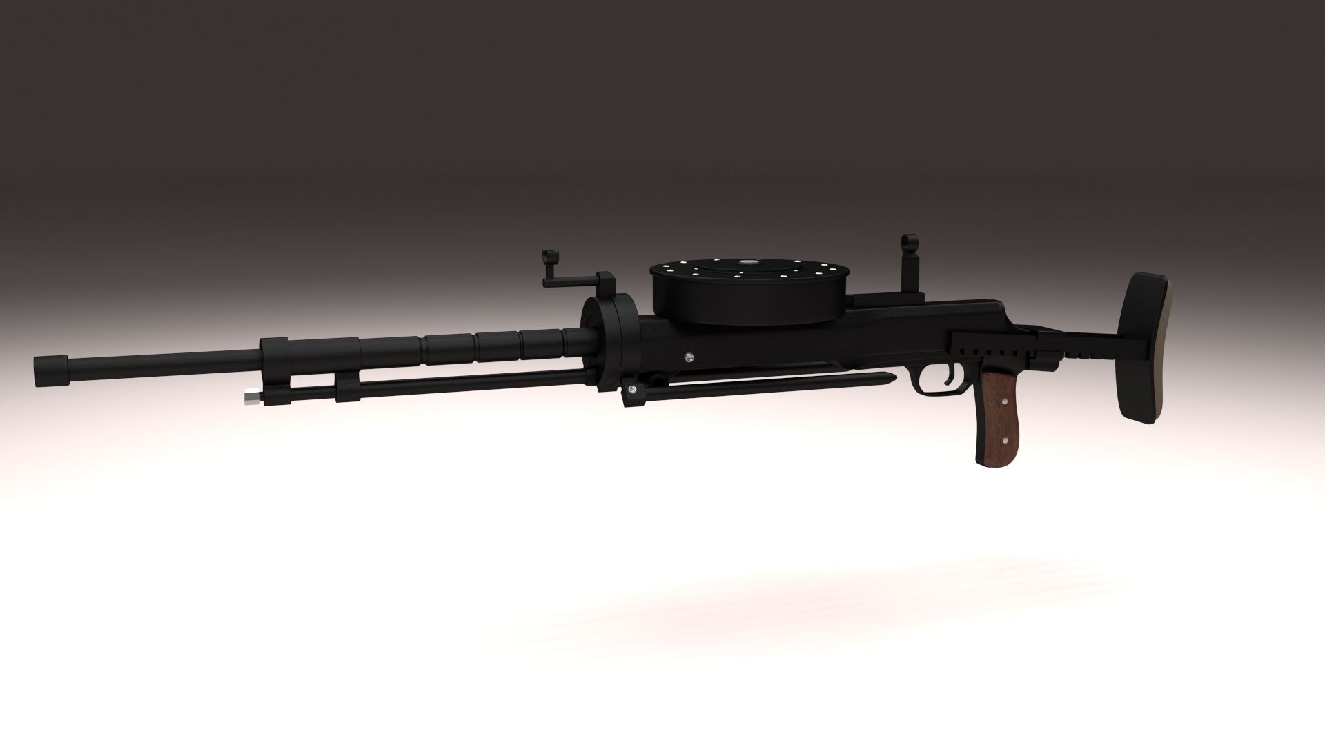 WW2 Machine Gun Pack 3D model_24
