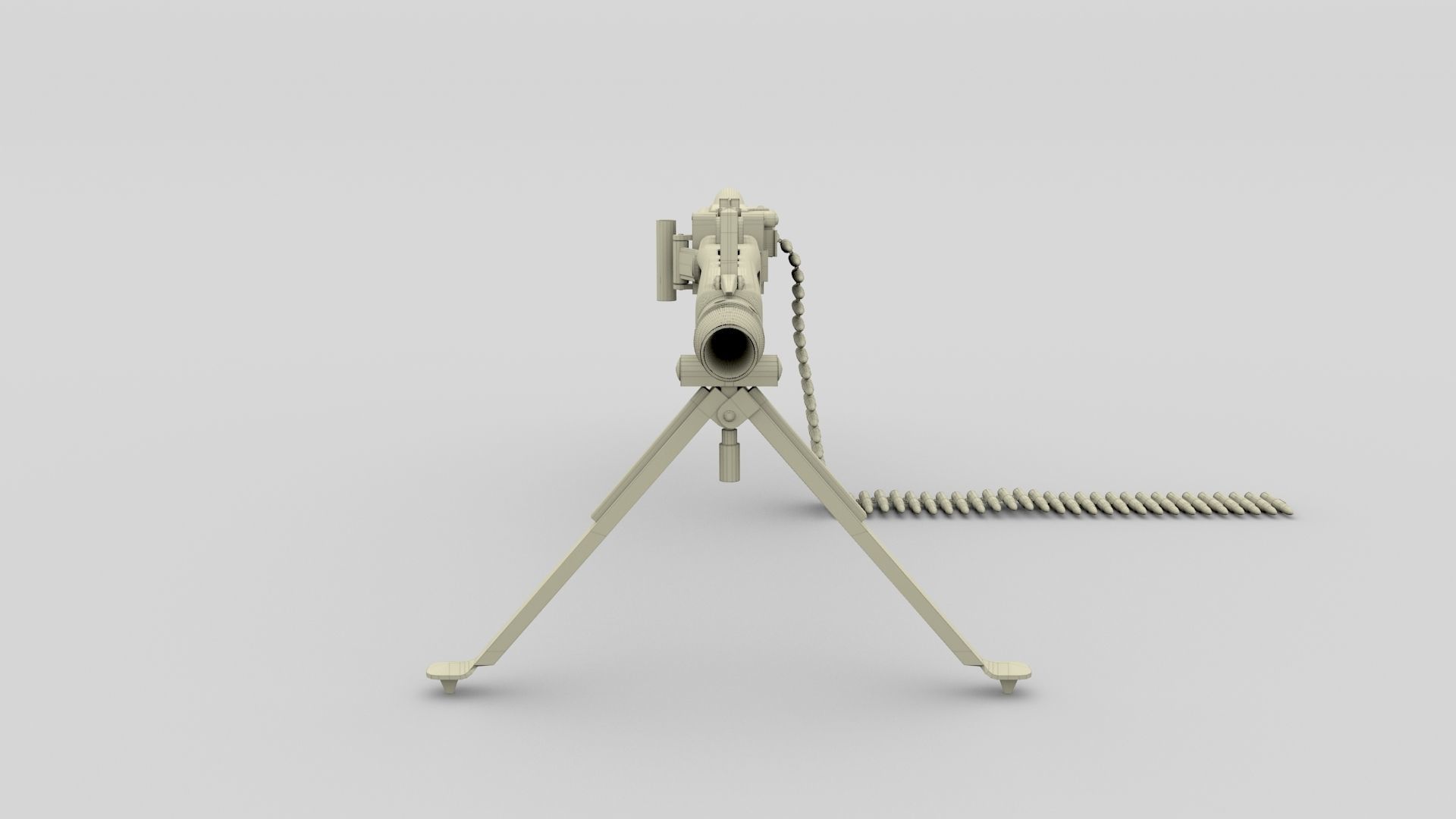 WW2 Machine Gun Pack 3D model_14