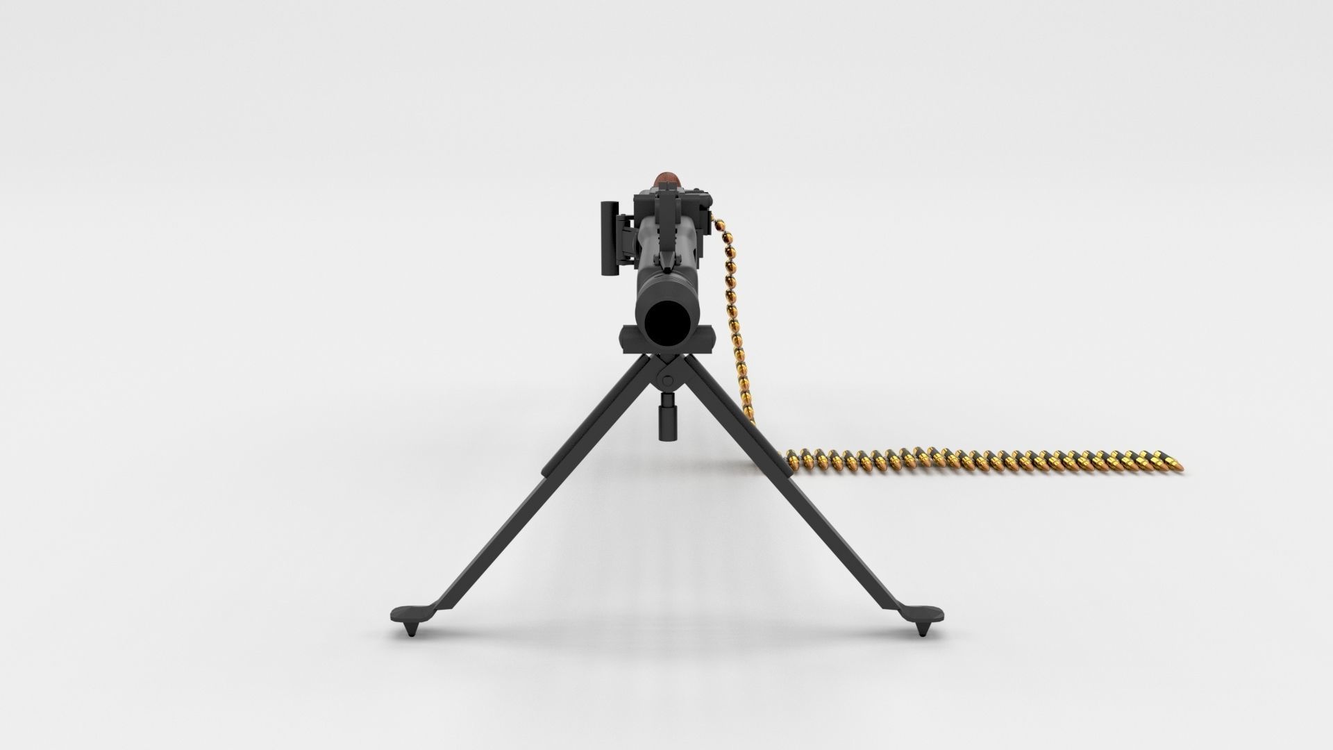 WW2 Machine Gun Pack 3D model_10