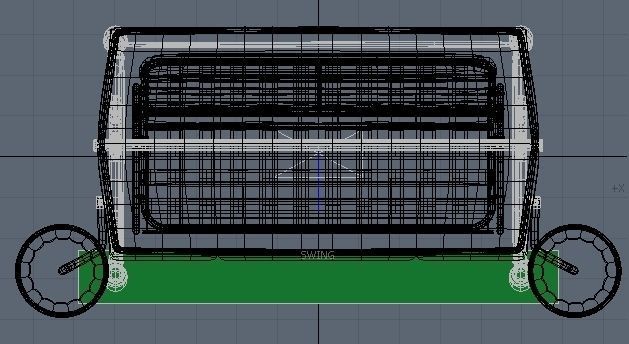 Patio Swing 3D model_8
