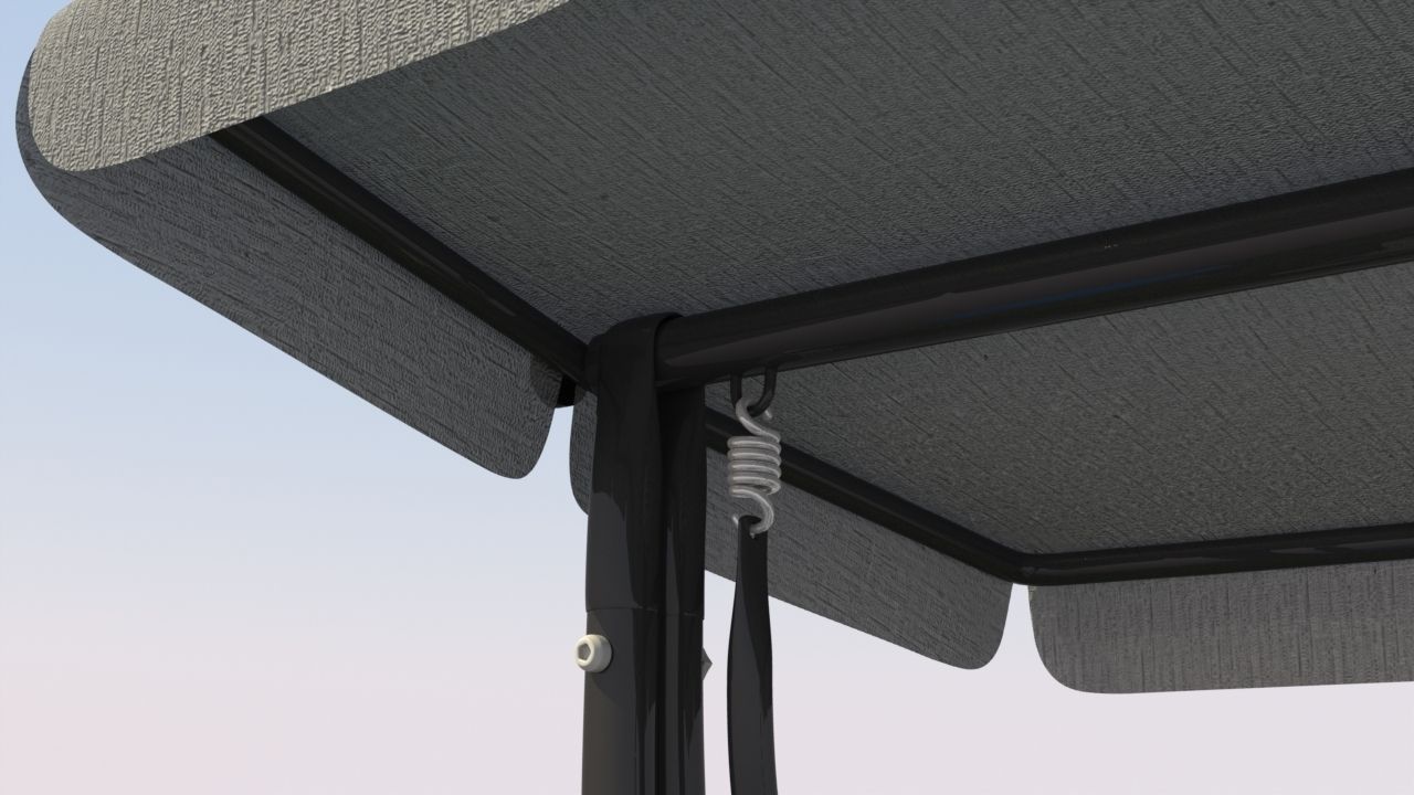 Patio Swing 3D model_12