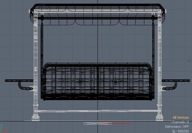 Patio Swing 3D model_24