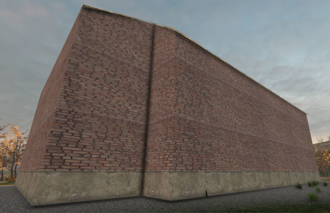 Industrial Building 8 Low-poly 3D model_4