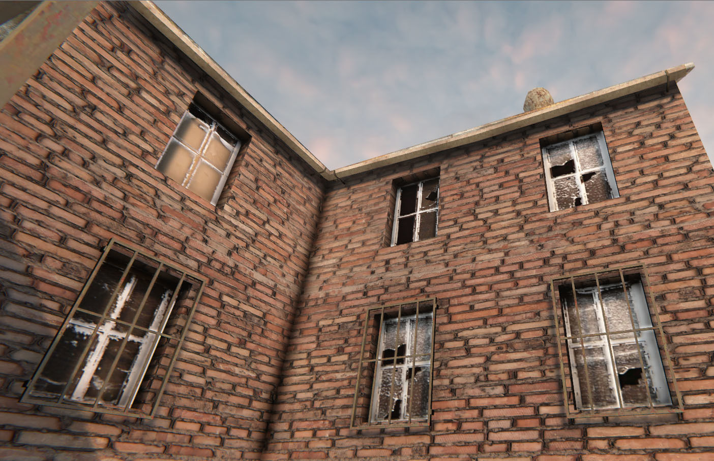 Industrial Building 8 Low-poly 3D model_2