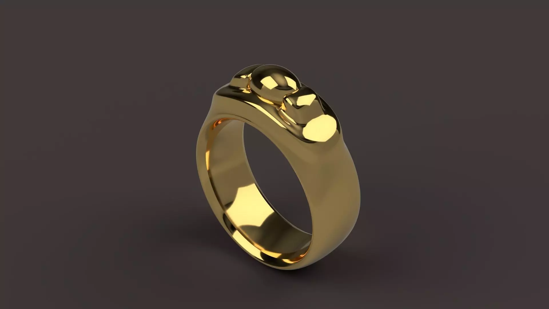 Storyteller Ring 3D print model_0