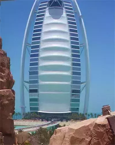 Burj Ul Arab 3D model