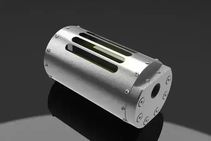 Assembly Crosshead Container Free 3D model