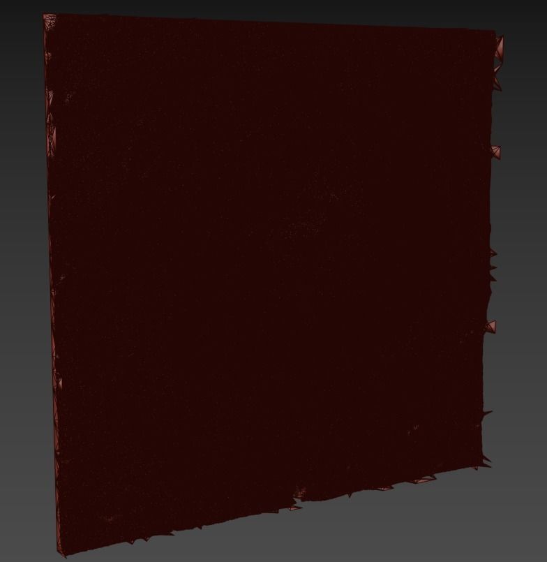 Ultra realistic Sand Scan  Low-poly 3D model_9