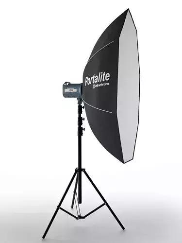 600rx Monolight with Octabank