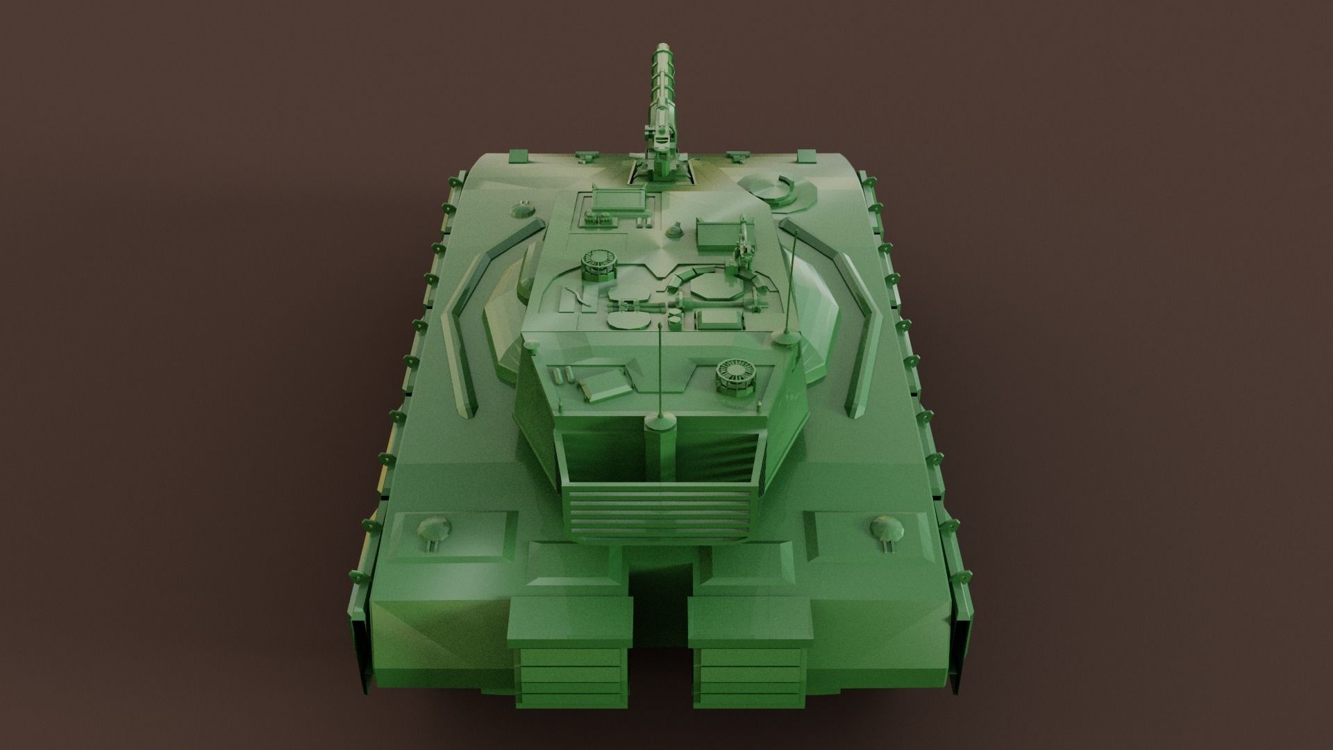 Merkava Free Sample Base Mesh  Free 3D model_14