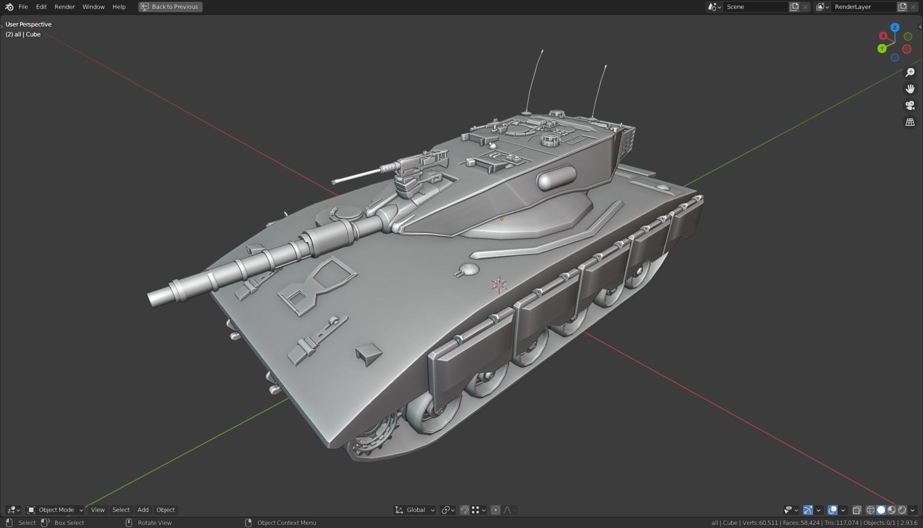 Merkava Free Sample Base Mesh  Free 3D model_2