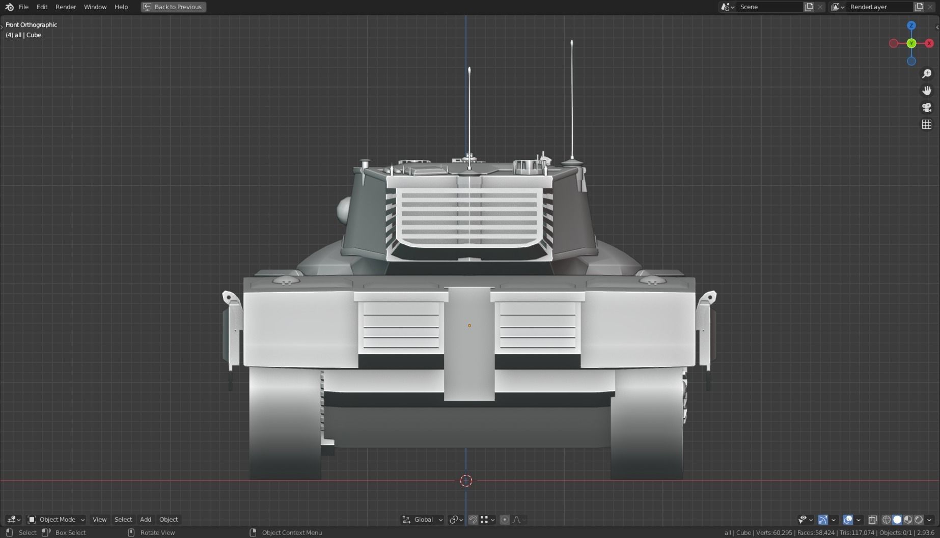Merkava Free Sample Base Mesh  Free 3D model_6