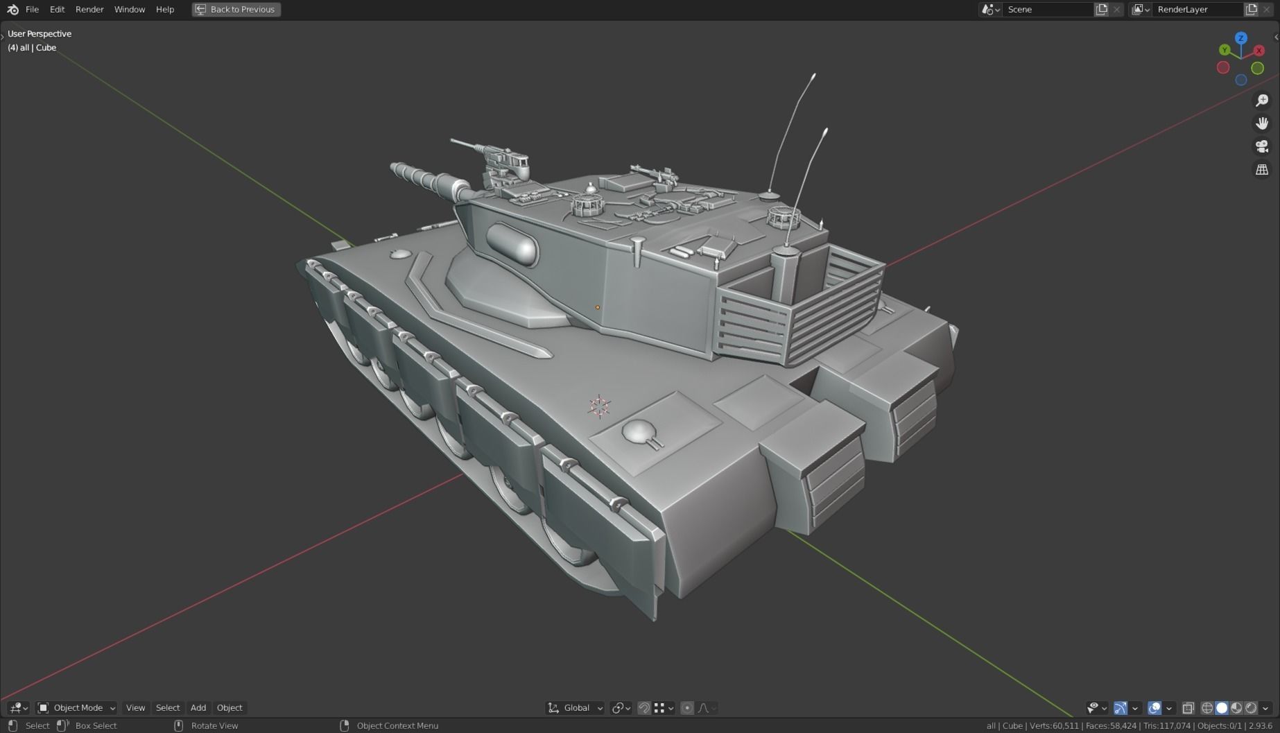 Merkava Free Sample Base Mesh  Free 3D model_7