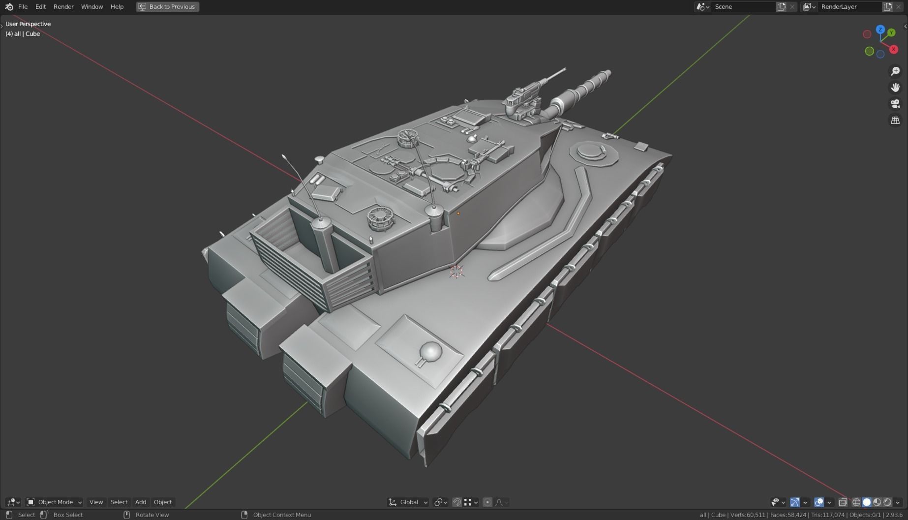Merkava Free Sample Base Mesh  Free 3D model_4