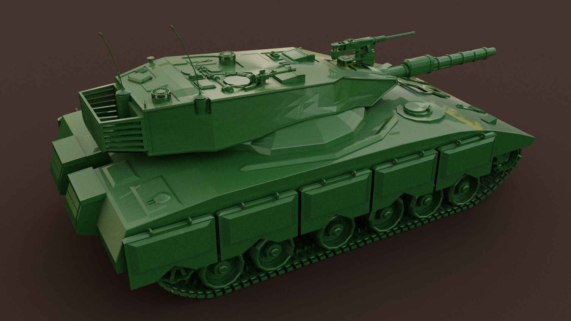 Merkava Free Sample Base Mesh  Free 3D model_11