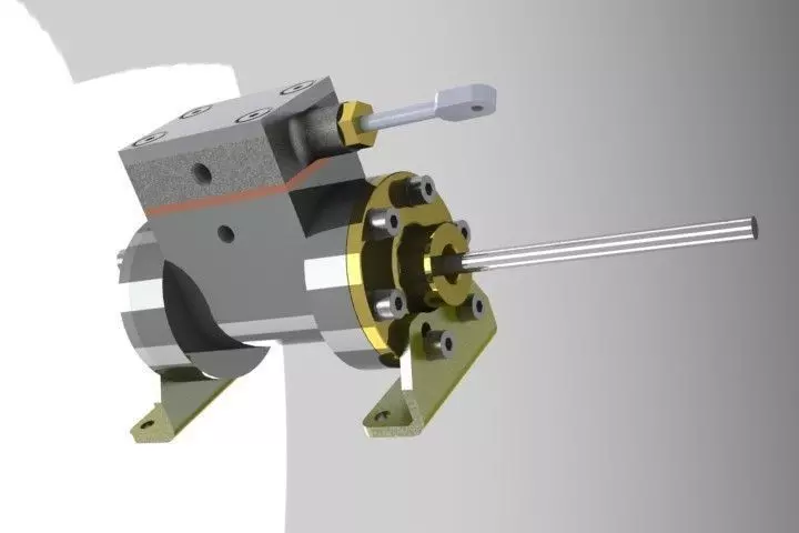 Assembly Cylinder Free 3D model_0