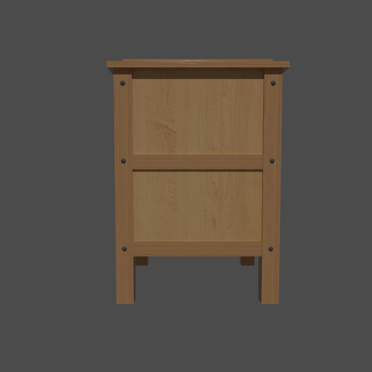 Bedside Drawer Free low-poly 3D model_4