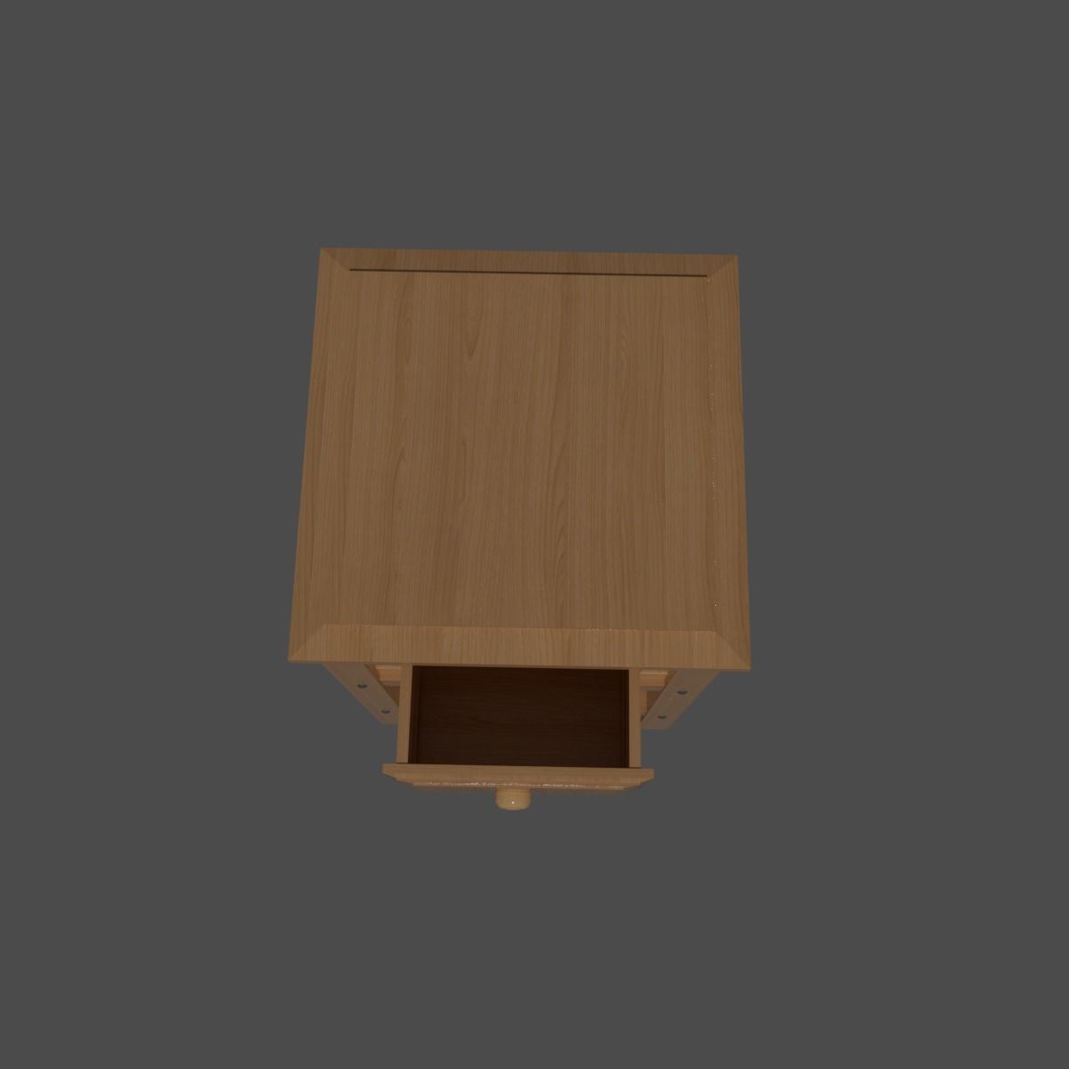 Bedside Drawer Free low-poly 3D model_3