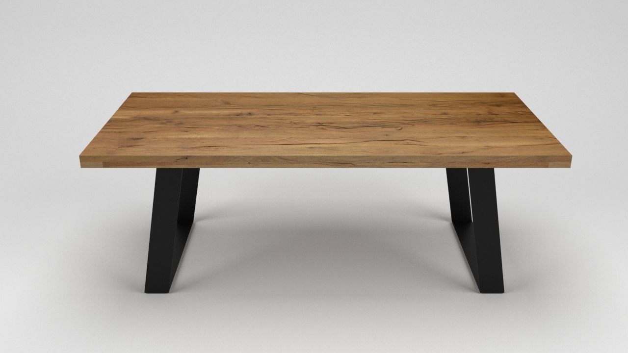 Viking table Low-poly 3D model_5