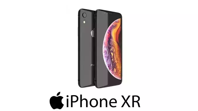 iPhone XR 3D model