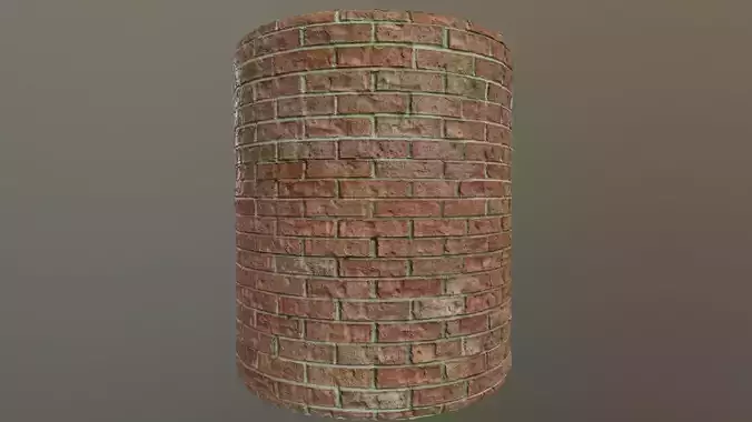 PBR Scanned Brick Wall