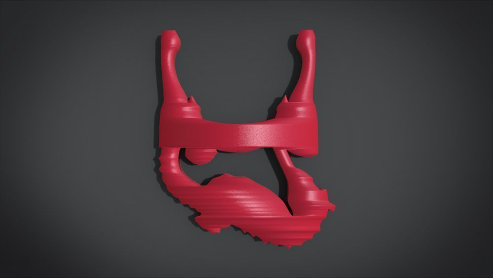 Seahorse Ornament 3D print model_17