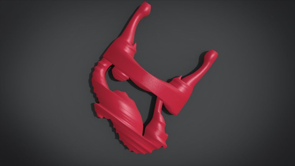 Seahorse Ornament 3D print model_18