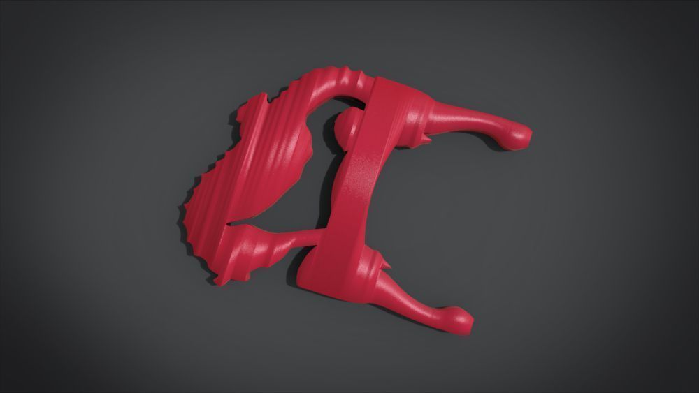 Seahorse Ornament 3D print model_20