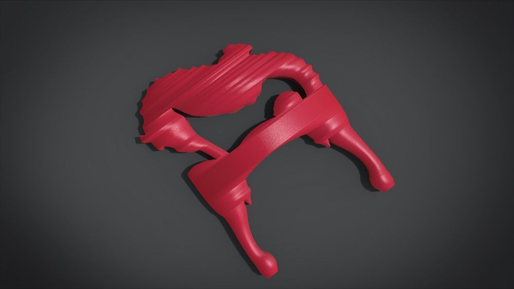Seahorse Ornament 3D print model_21