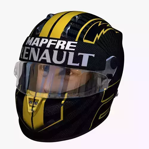 Hulkenberg helmet 2018