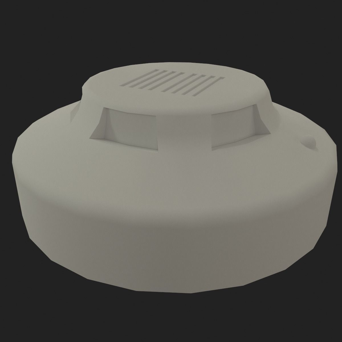 Smoke detector Free 3D model_3