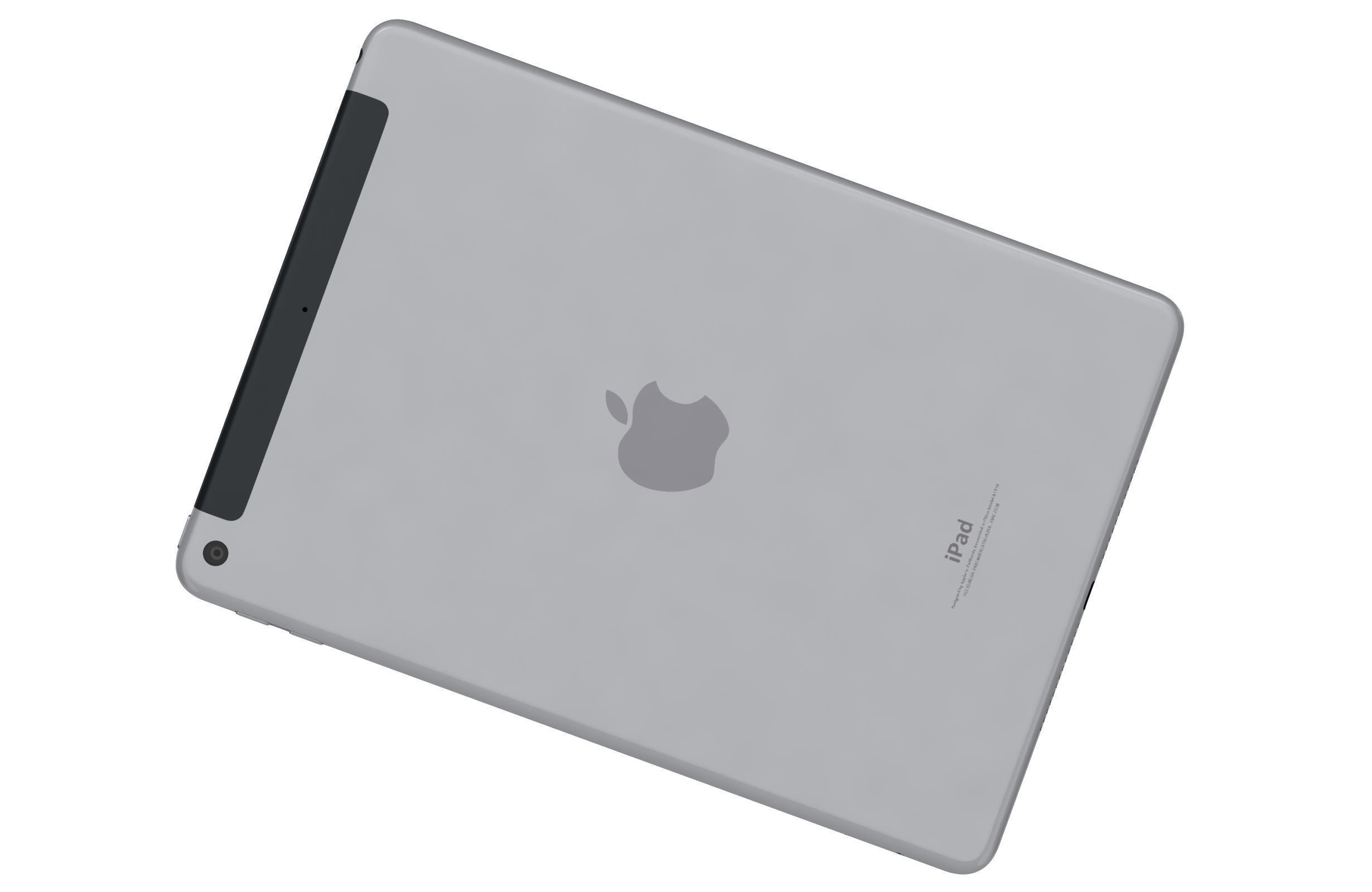 Apple iPad 9 7 2018 WifiCellular All Colors 3D model_12