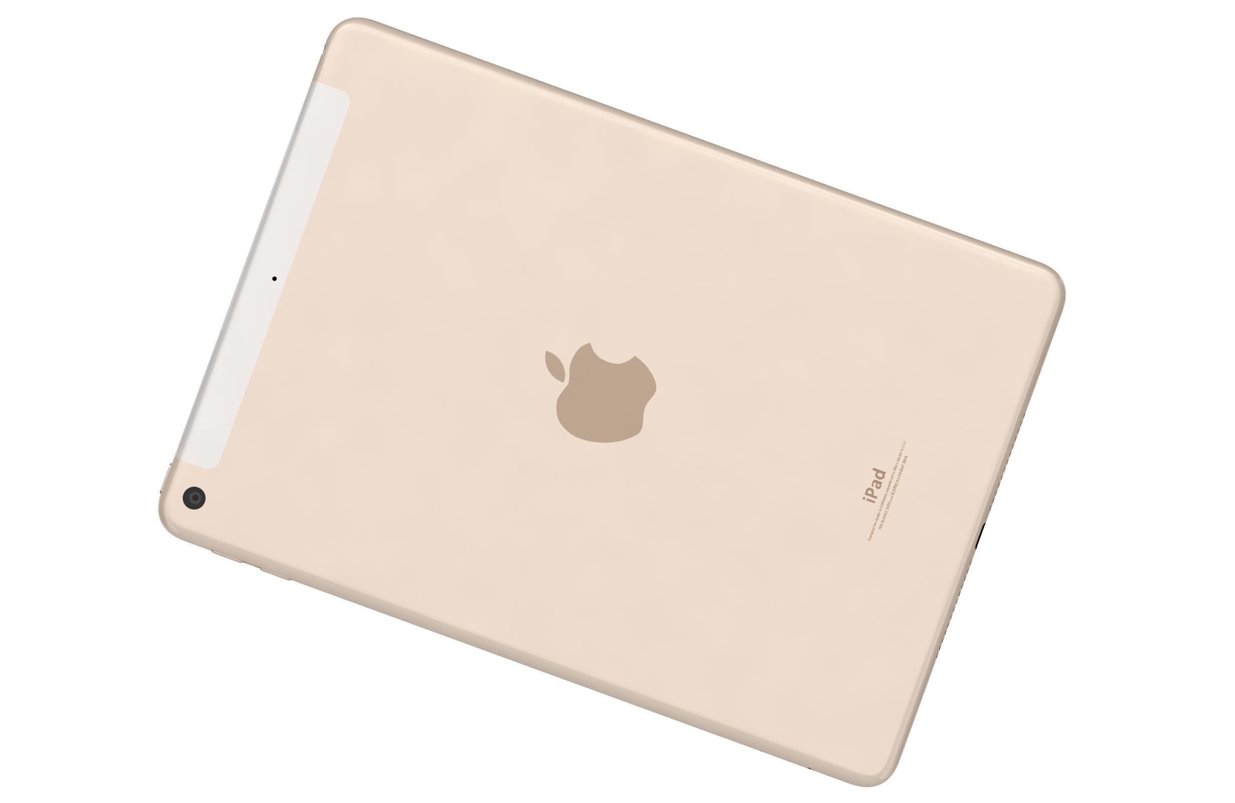 Apple iPad 9 7 2018 WifiCellular All Colors 3D model_11