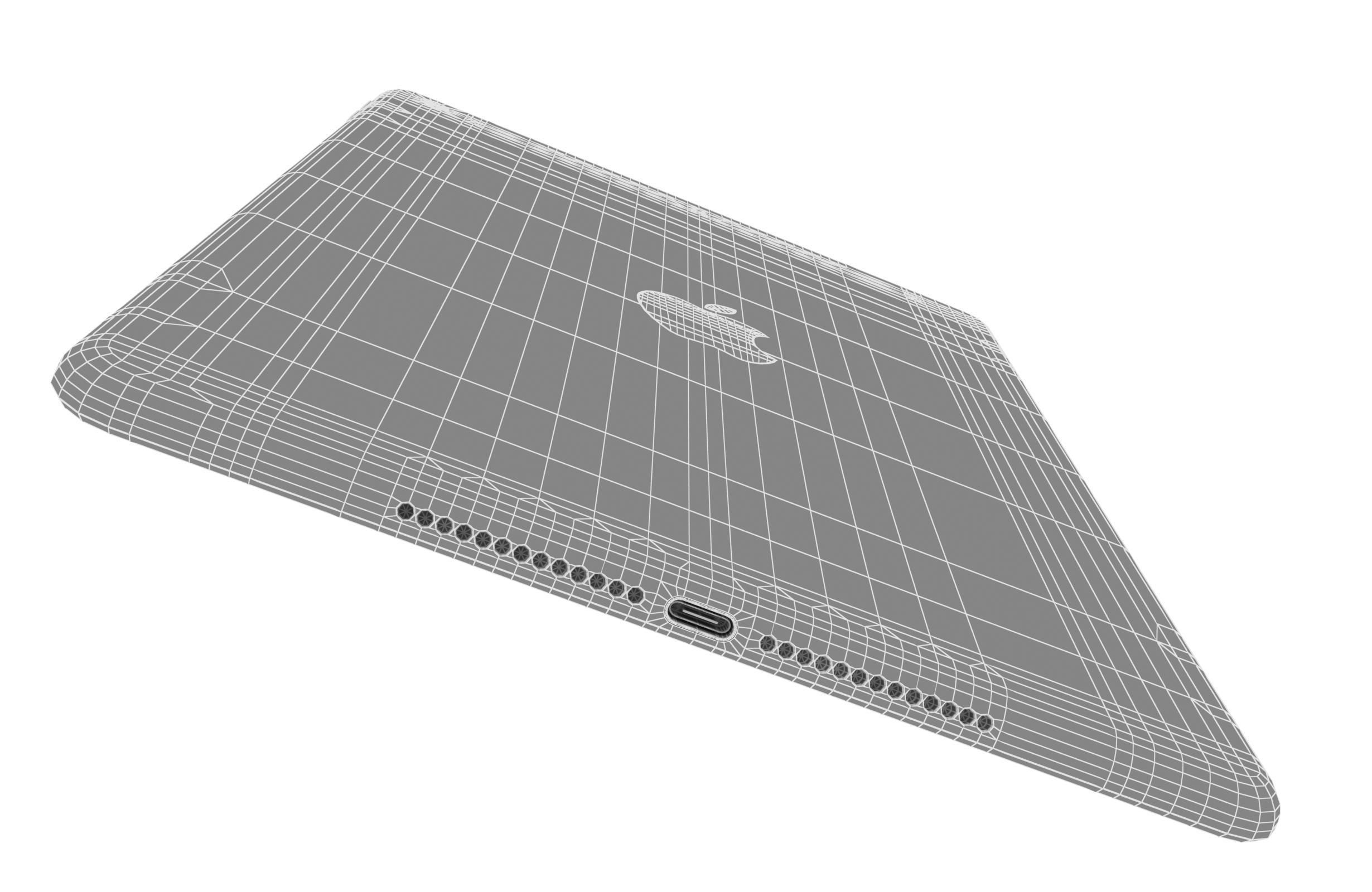 Apple iPad 9 7 2018 WifiCellular All Colors 3D model_35