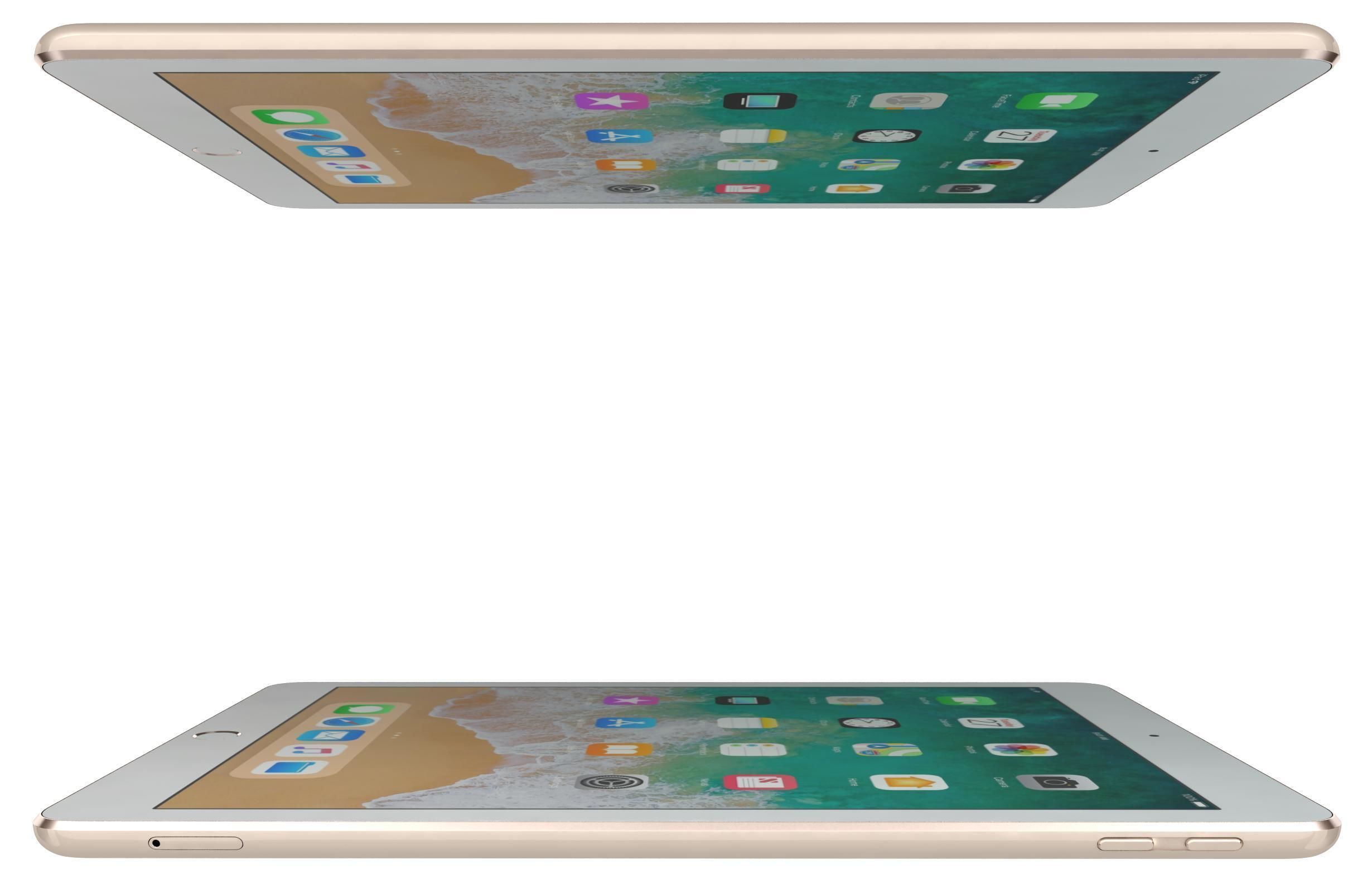 Apple iPad 9 7 2018 WifiCellular All Colors 3D model_17
