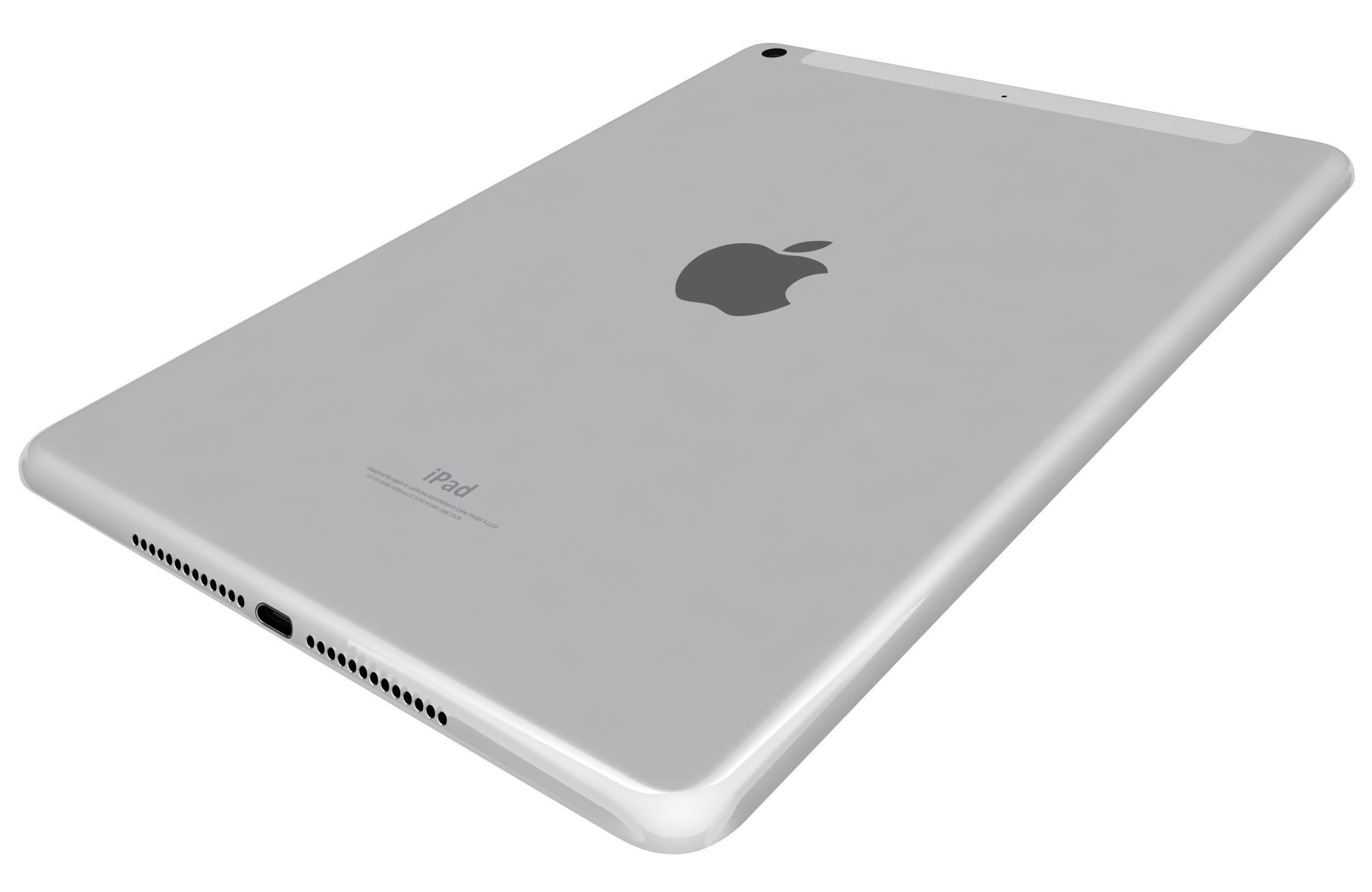 Apple iPad 9 7 2018 WifiCellular All Colors 3D model_24