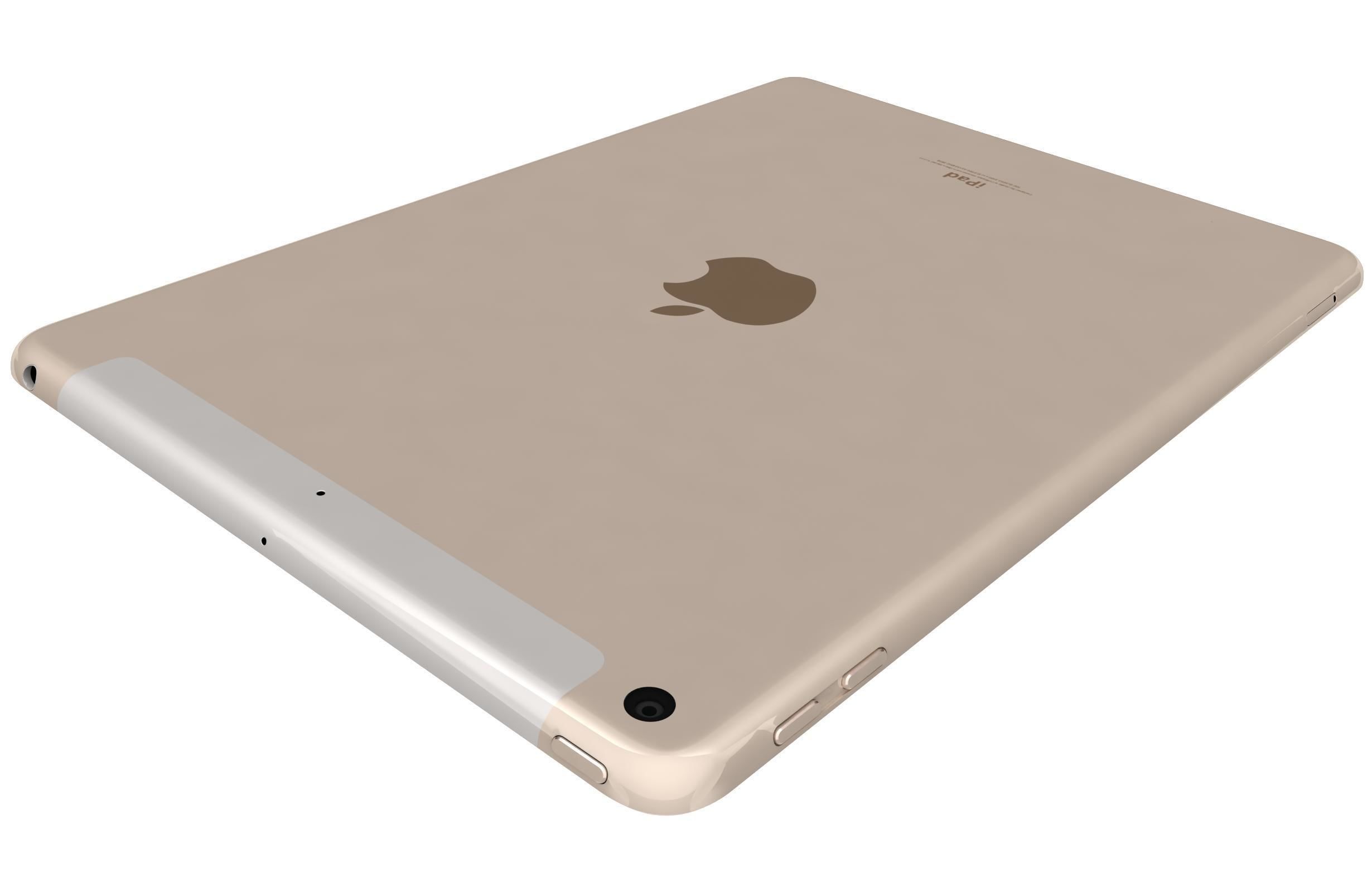 Apple iPad 9 7 2018 WifiCellular All Colors 3D model_27