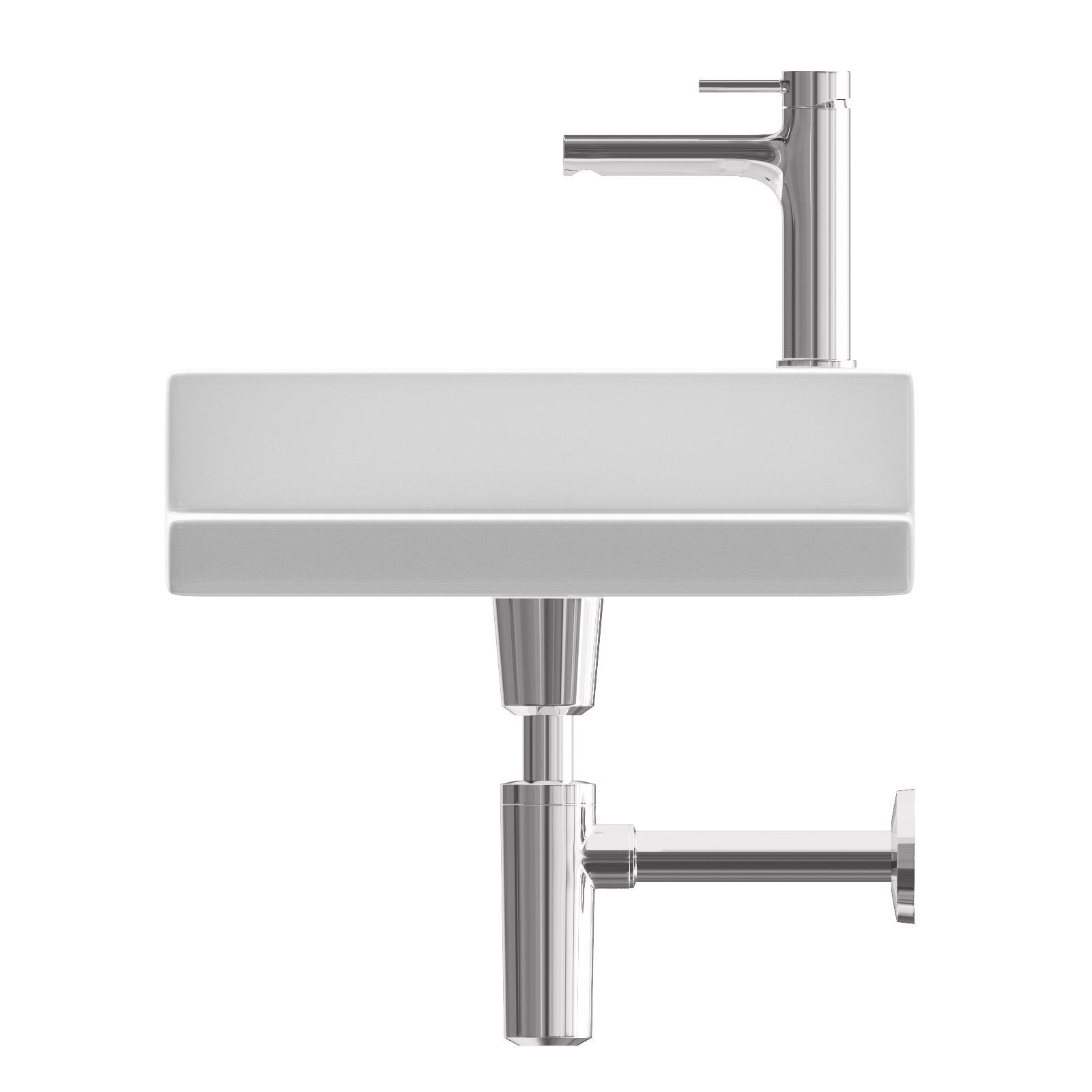 Laufen and Geberit - bathroom set 02 3D model_3