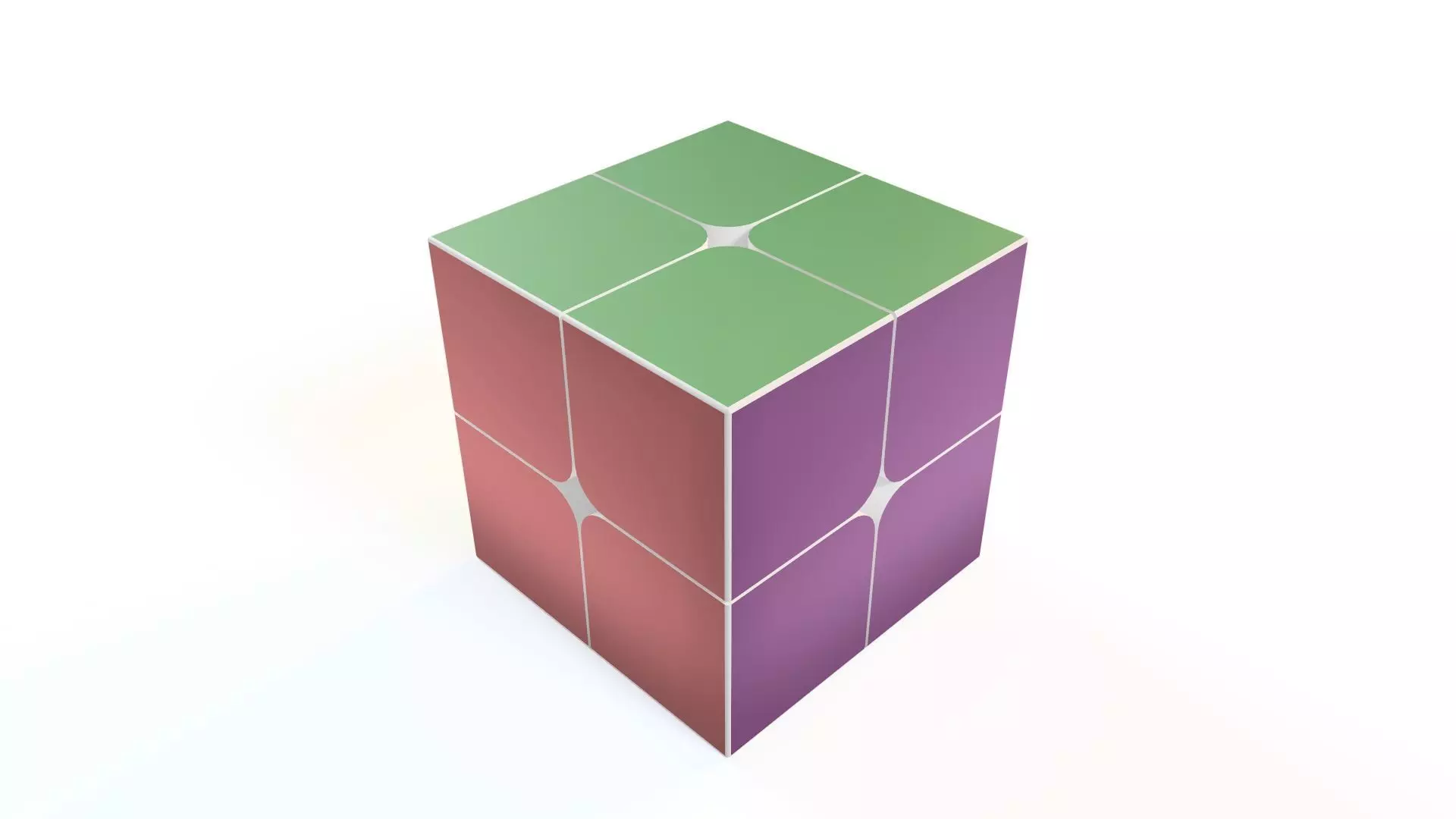 PUZZLE CUBE 3D print model_0