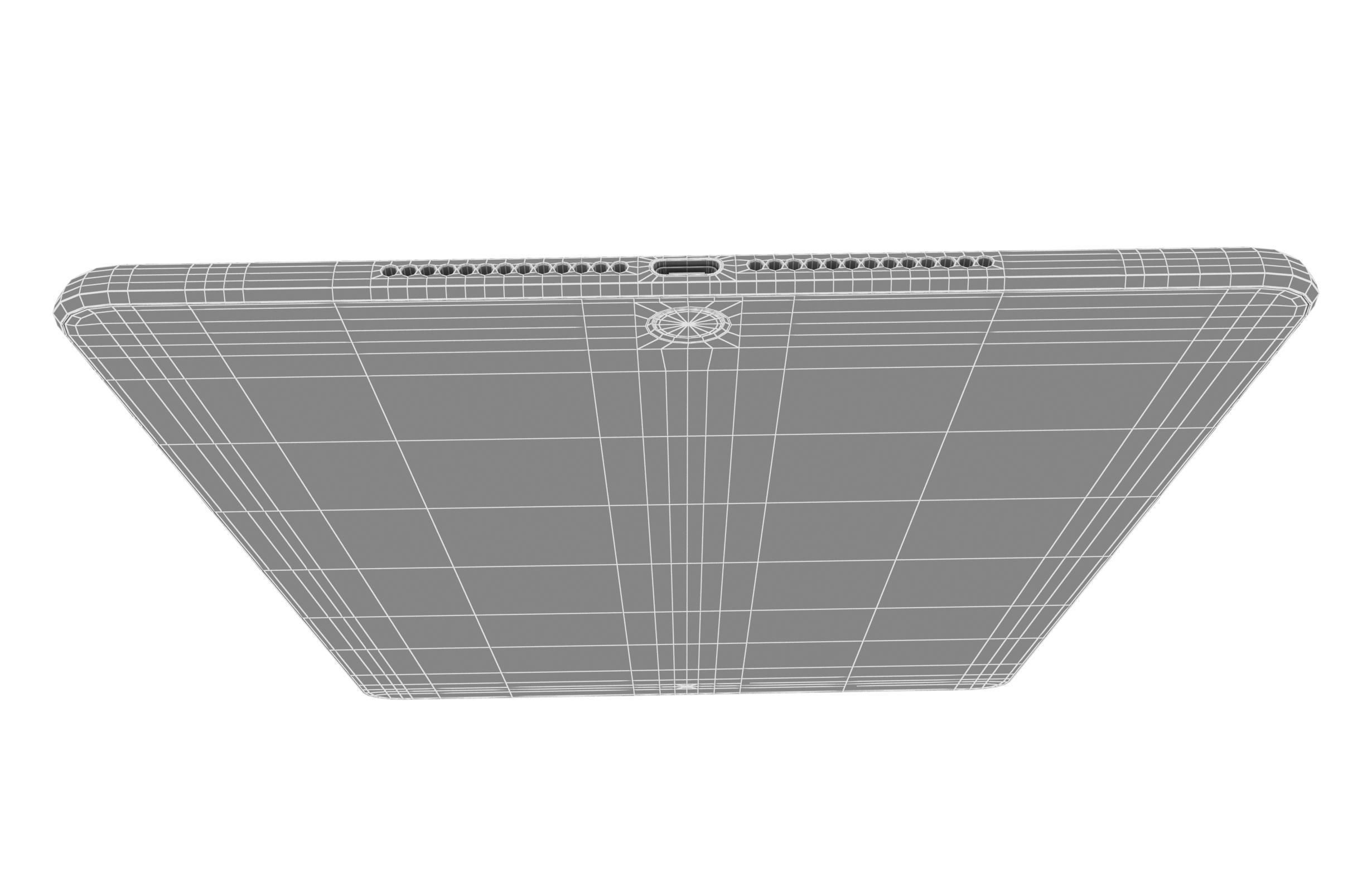 Apple iPad 9 7 2018 WifiCellular Space Gray 3D model_19