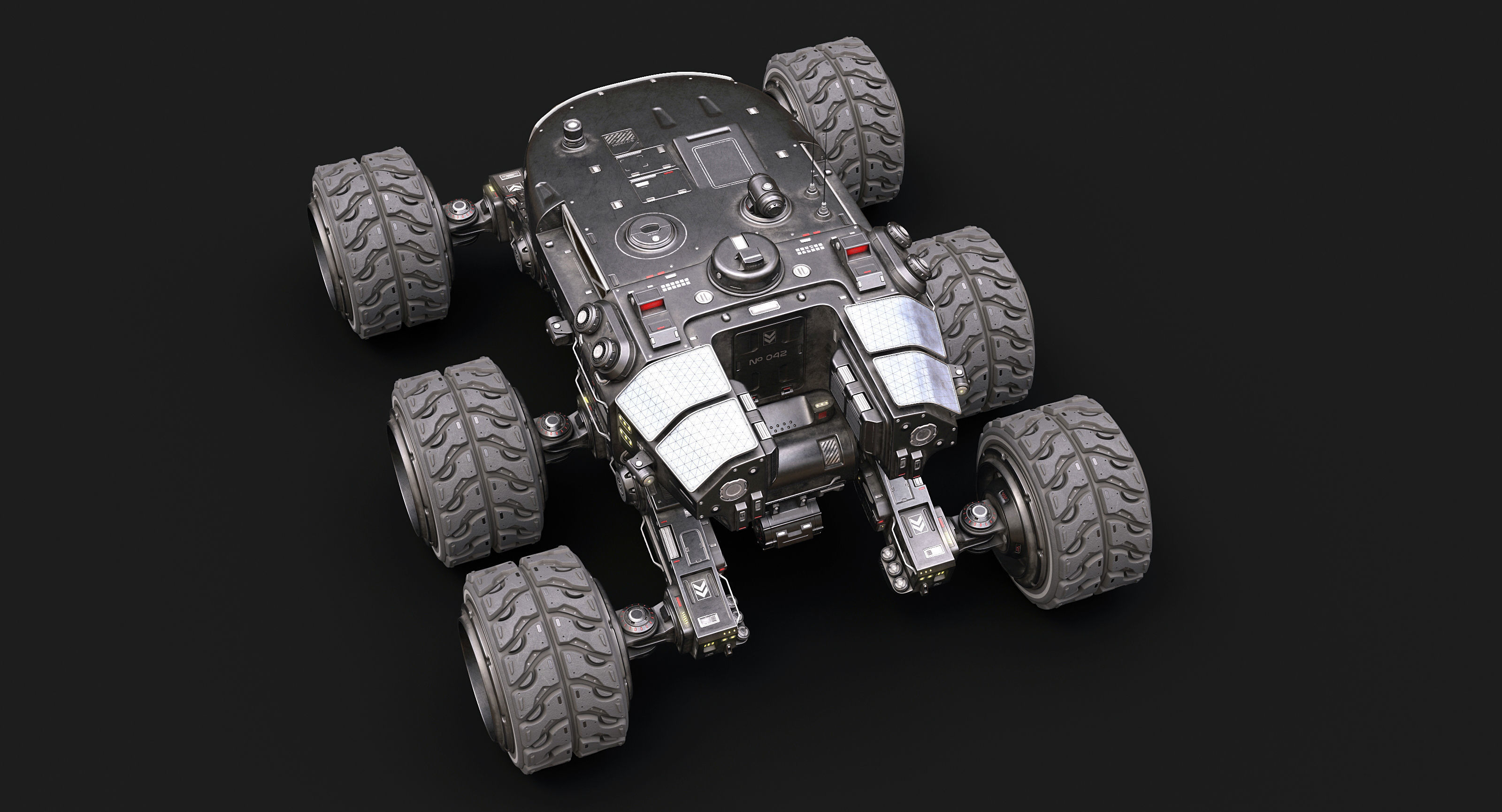 Mars Rover 3D model_6