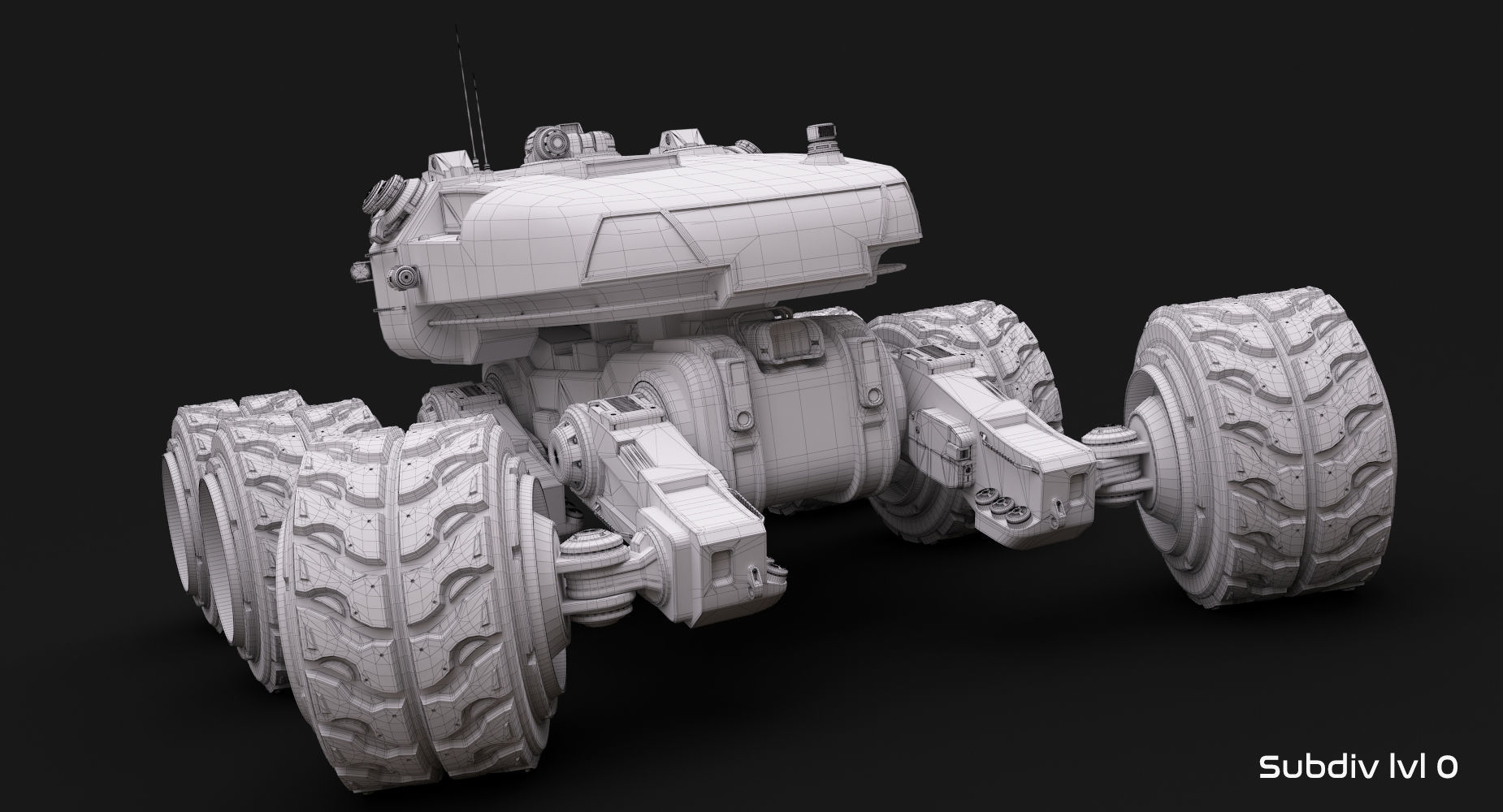 Mars Rover 3D model_13