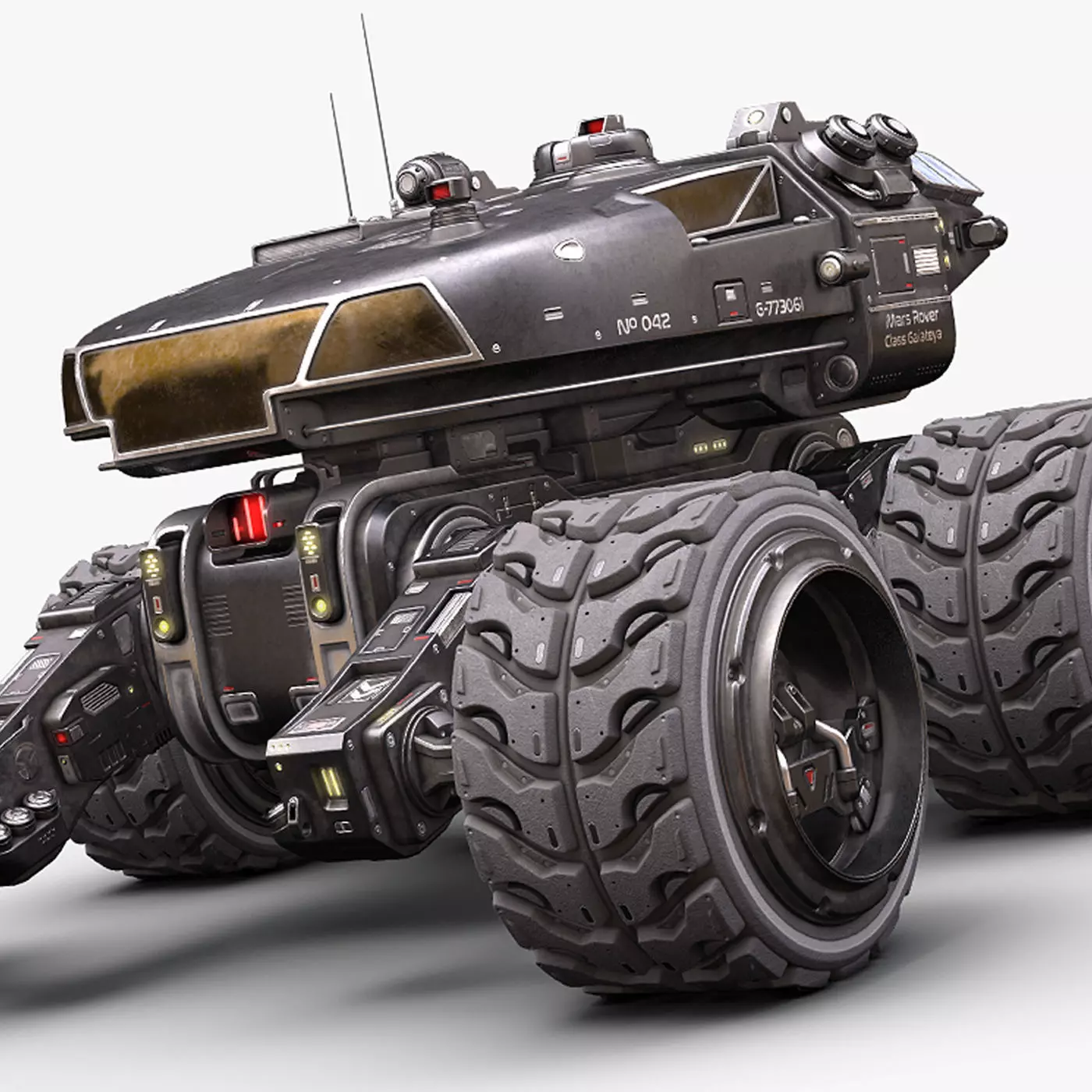 Mars Rover 3D model_0